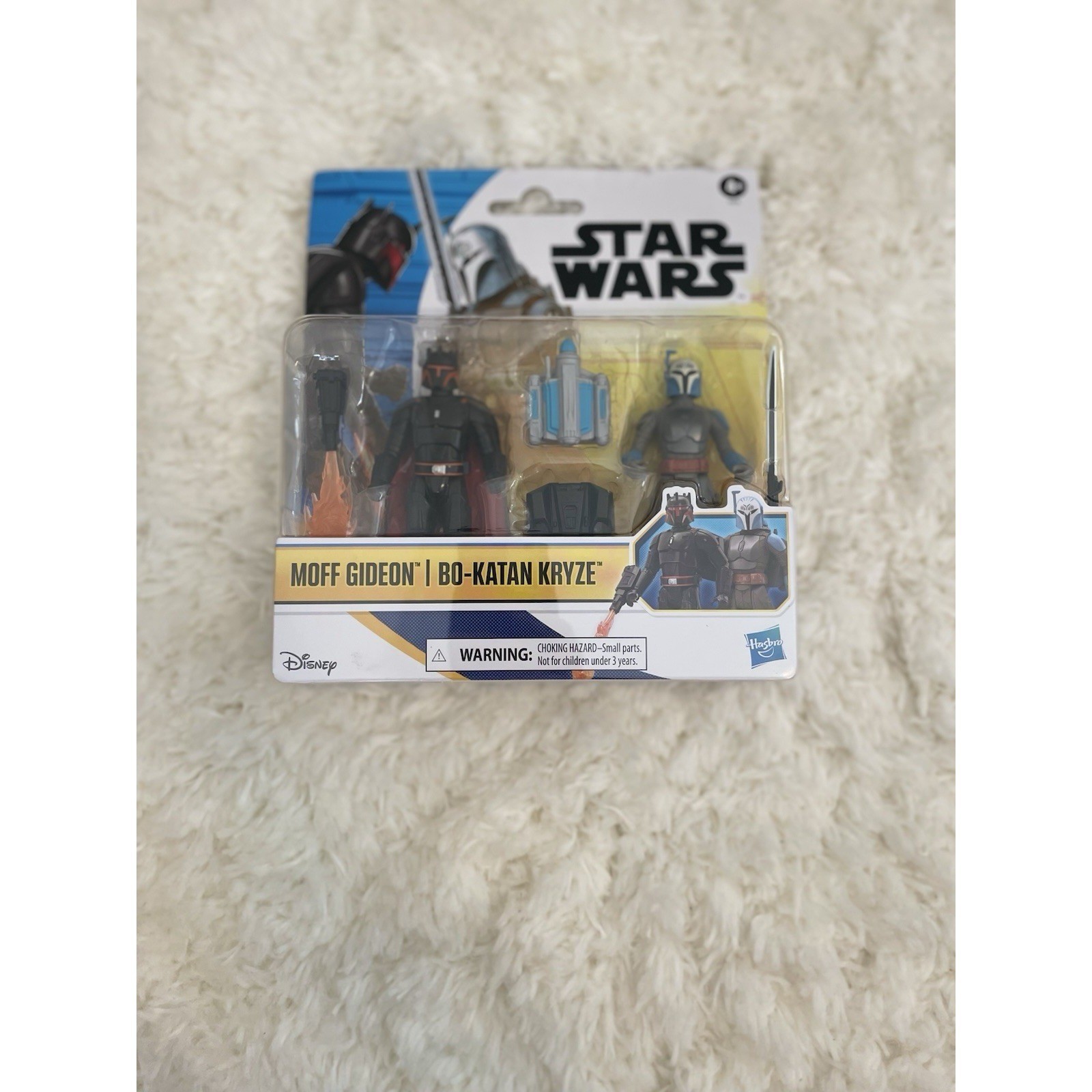 Disney Star Wars Moff Gideon and Bo-Katan Kryze Action Figures