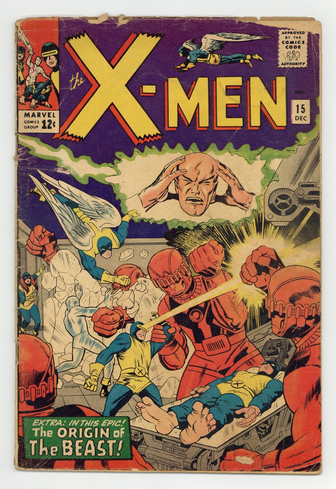Uncanny X-Men #15 GD- 1.8 1965