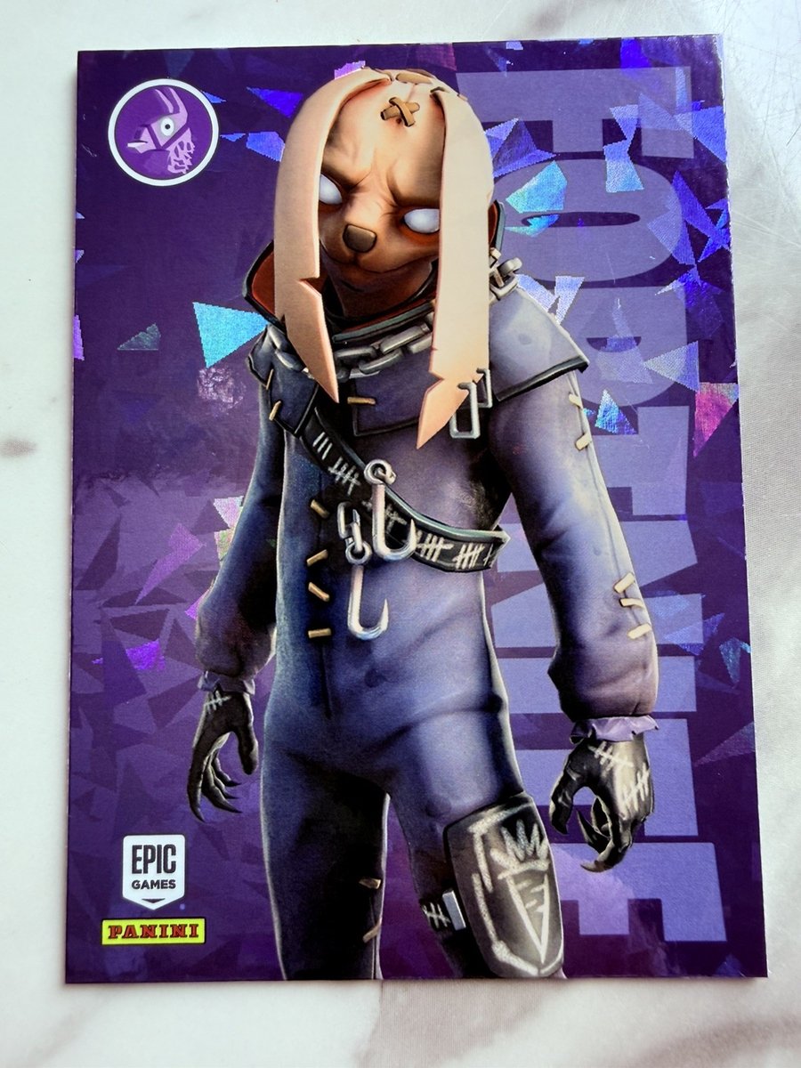 🔥Panini Fortnite Series 3 2021 Crystal Shard Ice Epic Nitehare 155 USA Print🔥