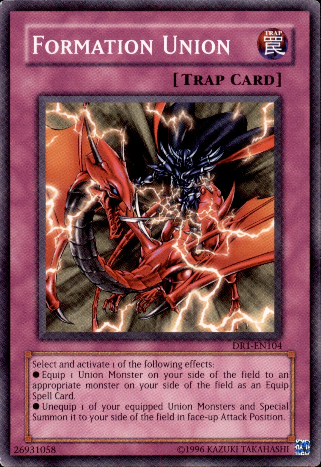 Yugioh Formation Union DR1-EN104 Common NM