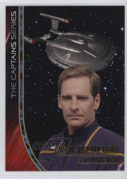 2017 Rittenhouse Star Trek 50th Anniversary 130/833 Captain Jonathan Archer sq1