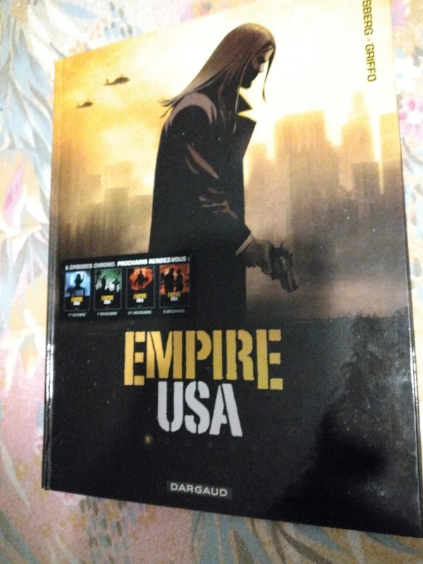 Bande dessinée Empire USA – Tome 1, Dargaud 2008, édition originale