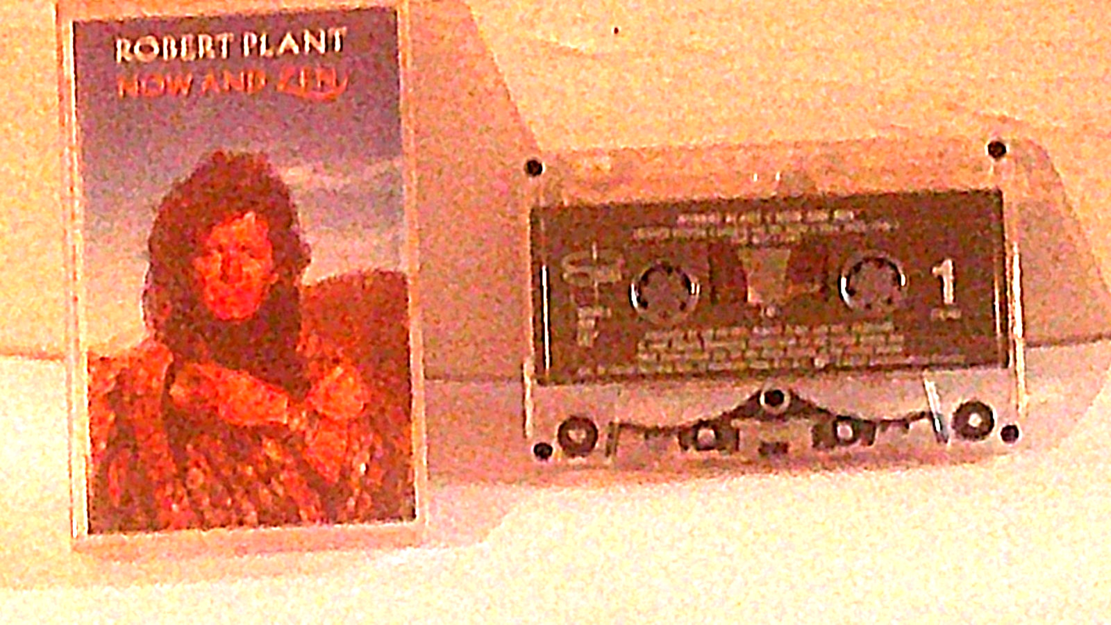 Robert Plant,Atlantic,"Now And Zern"US,stereo,CASSETTE,1988 rock classic,Mint