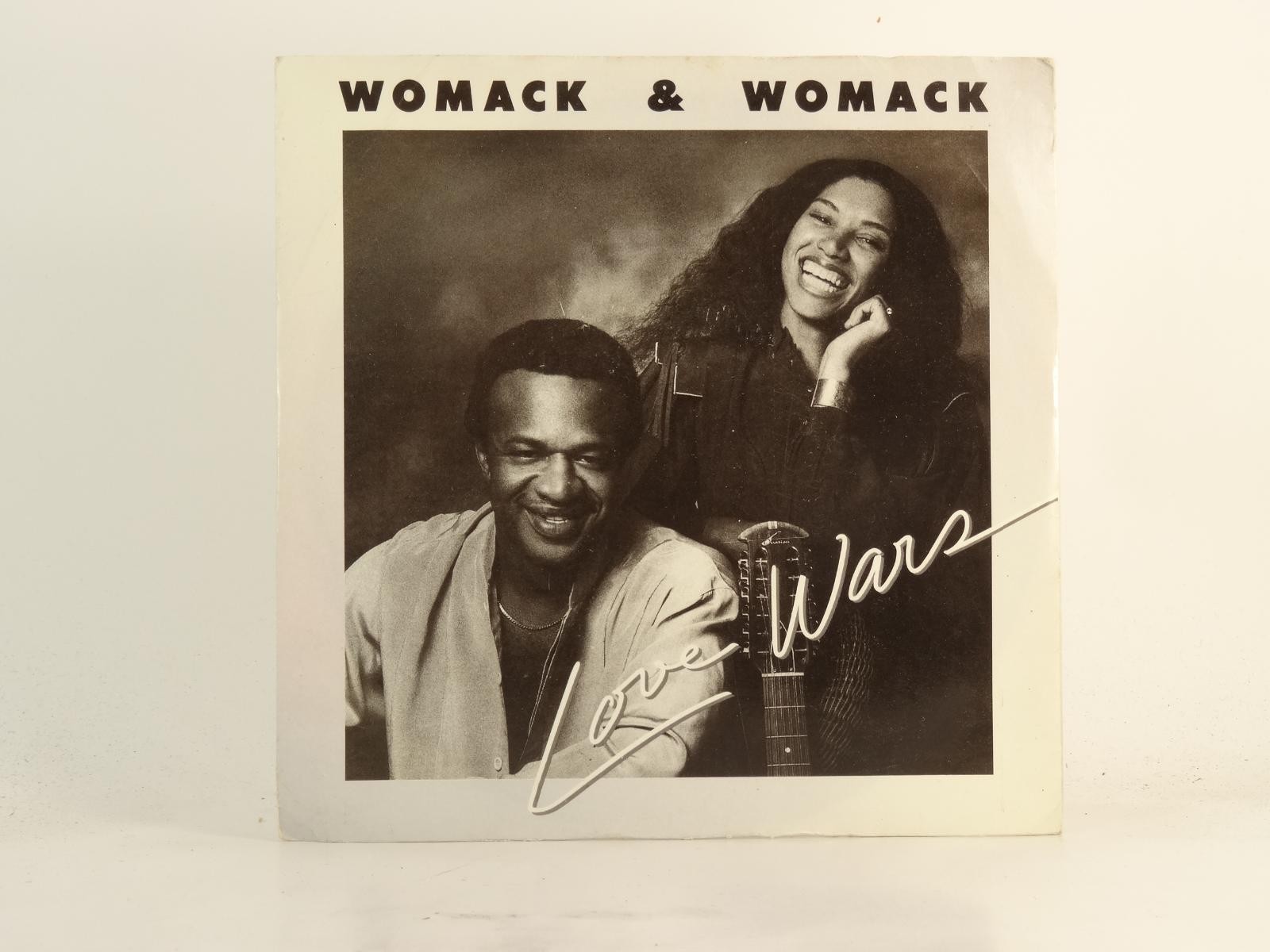 WOMACK AND WOMACK LOVE WARS (78) 2 Track 7" Single including Picture Sleeve ELEK