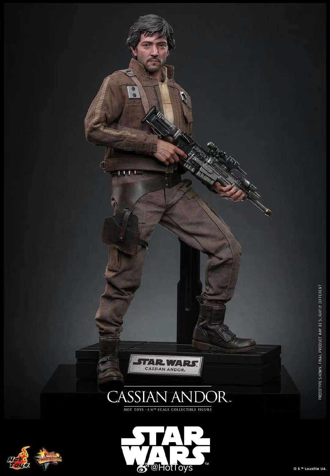 Hot Toys MMS802 Rogue One: A Star Wars Story 1/6 Cassian Andor in magazzino 
