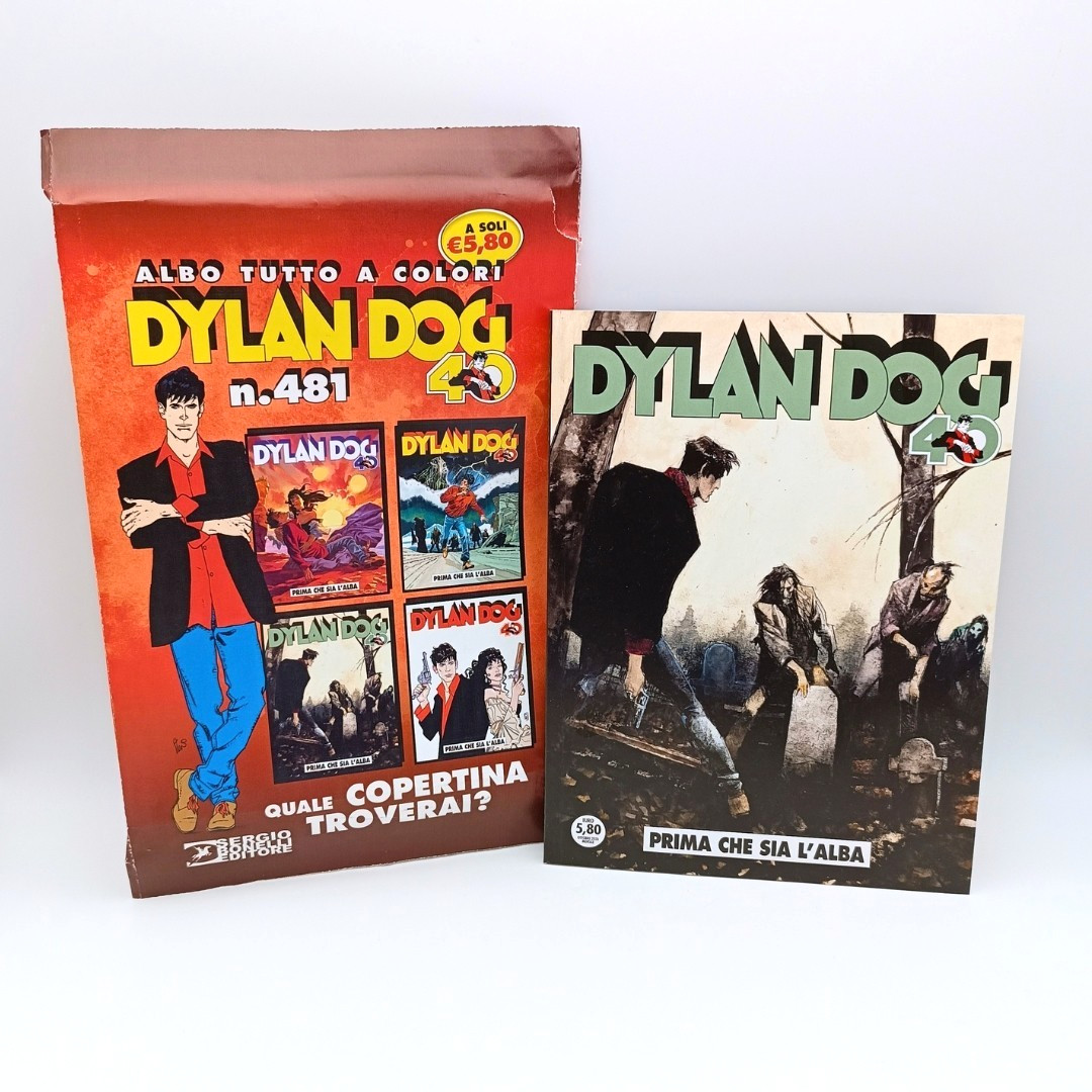 Dylan Dog 40 Anniversario n. 481 - Prima che sia l’Alba - Copertina Corrado Roi