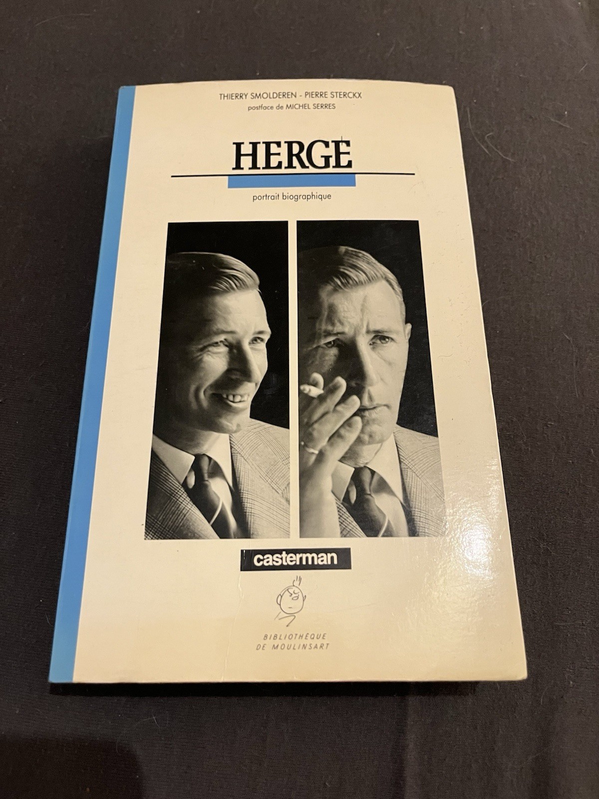 Livre HERGÉ Portrait Biographique Éditions Casterman Moulinsart 1988