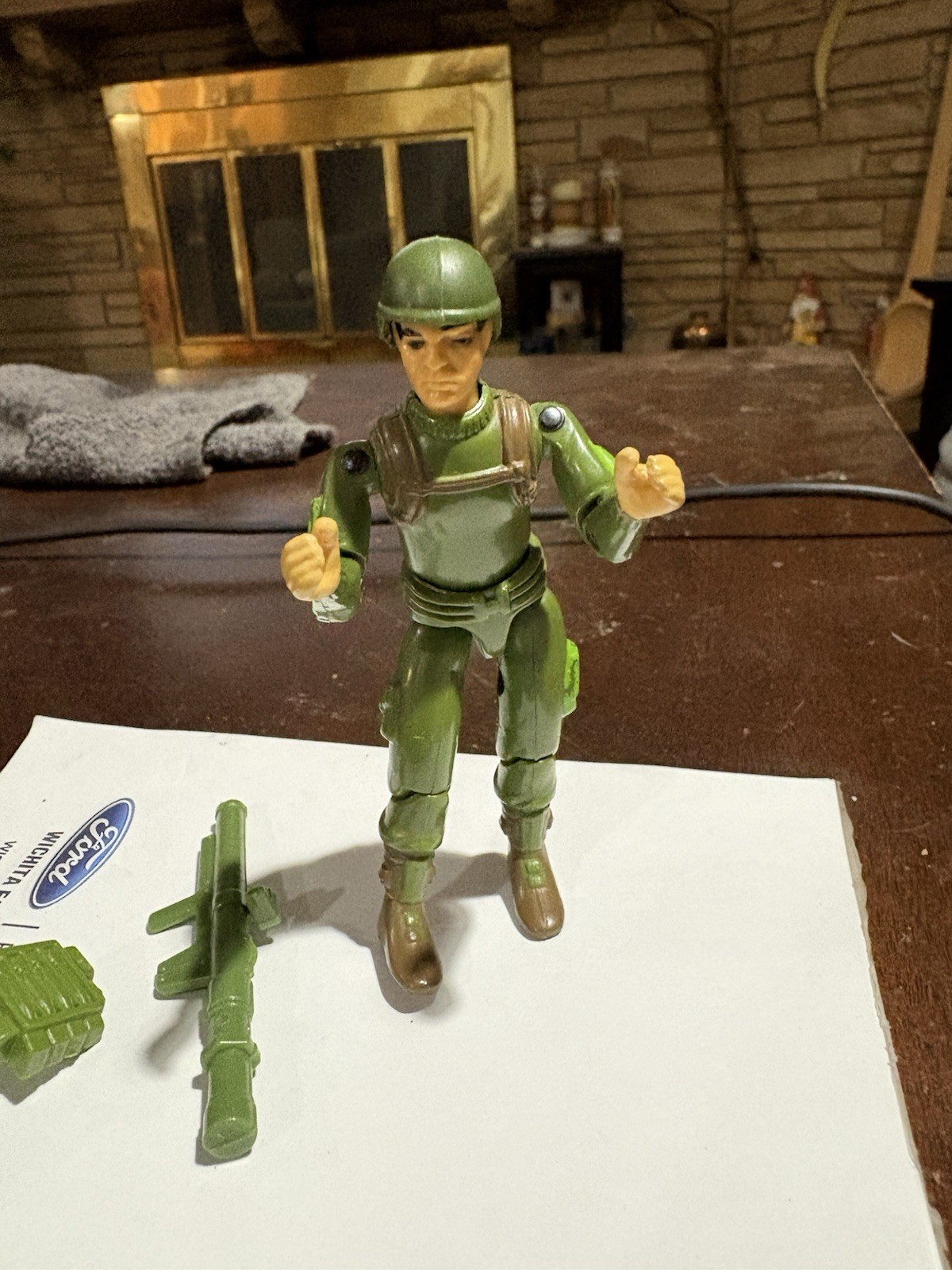 Versione Estrella vintage di Zap. Modellino G.I Joe braccio dritto