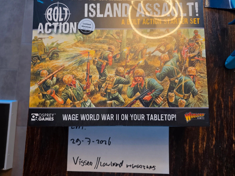 island assault. Bolt Action starter set