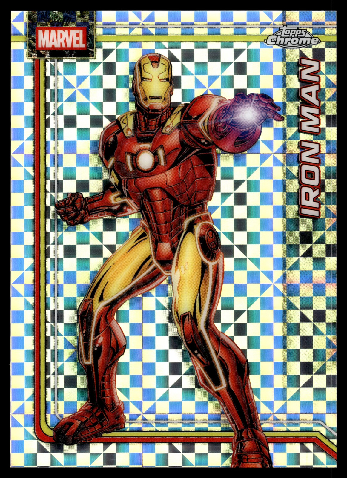 2026 Topps Chrome Marvel Comics #057 Iron Man X-Fractor