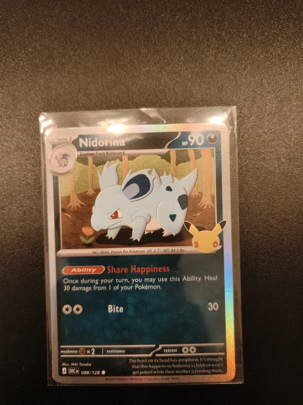 Nidorina 30th#088