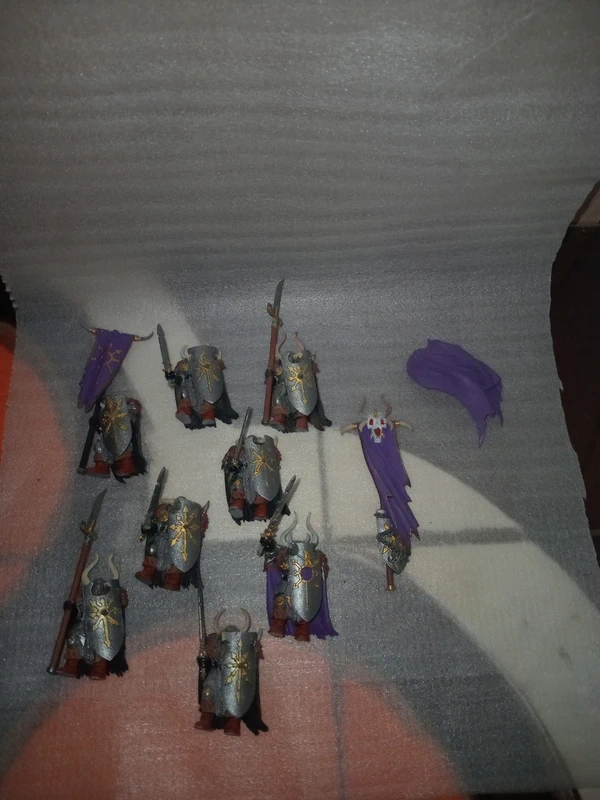 Lot warhammer guerrier du chaos