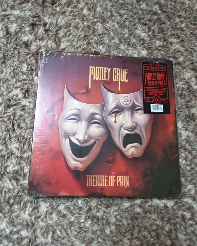 Vinyle mötley crüe theatre of pain