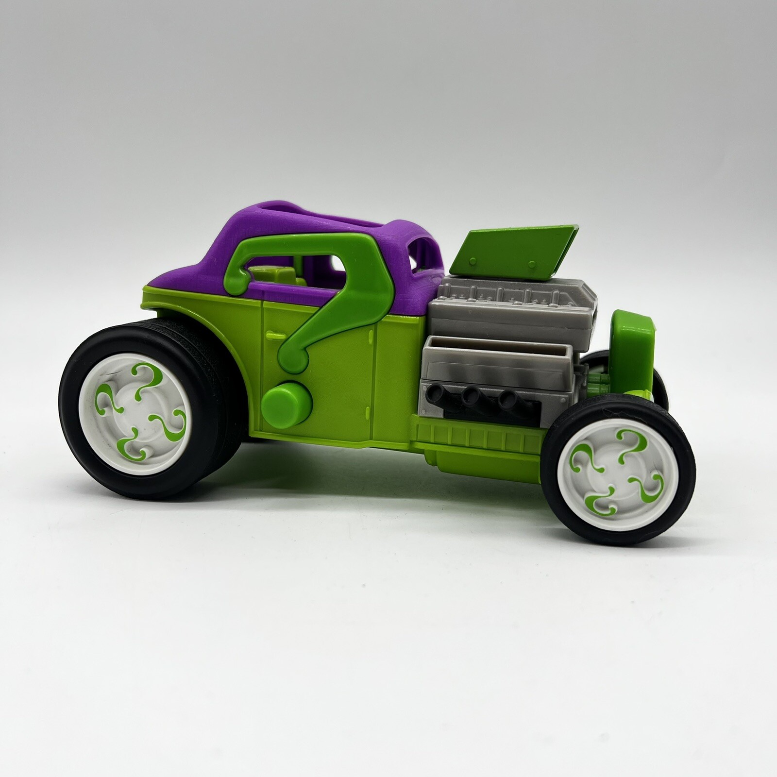 Mattel DC Comics Joker Roadster 2014 Expanding Toy Trick Car Loose No Box