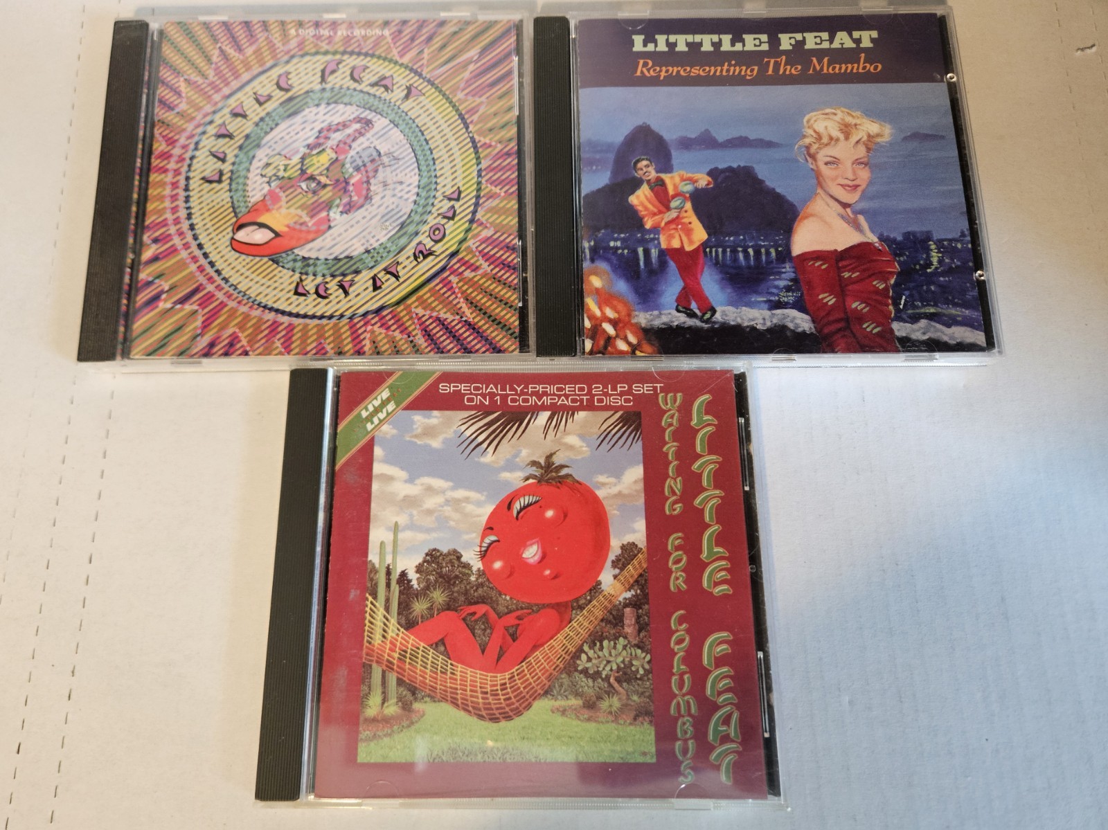 Little Feat CD Lot Of 3