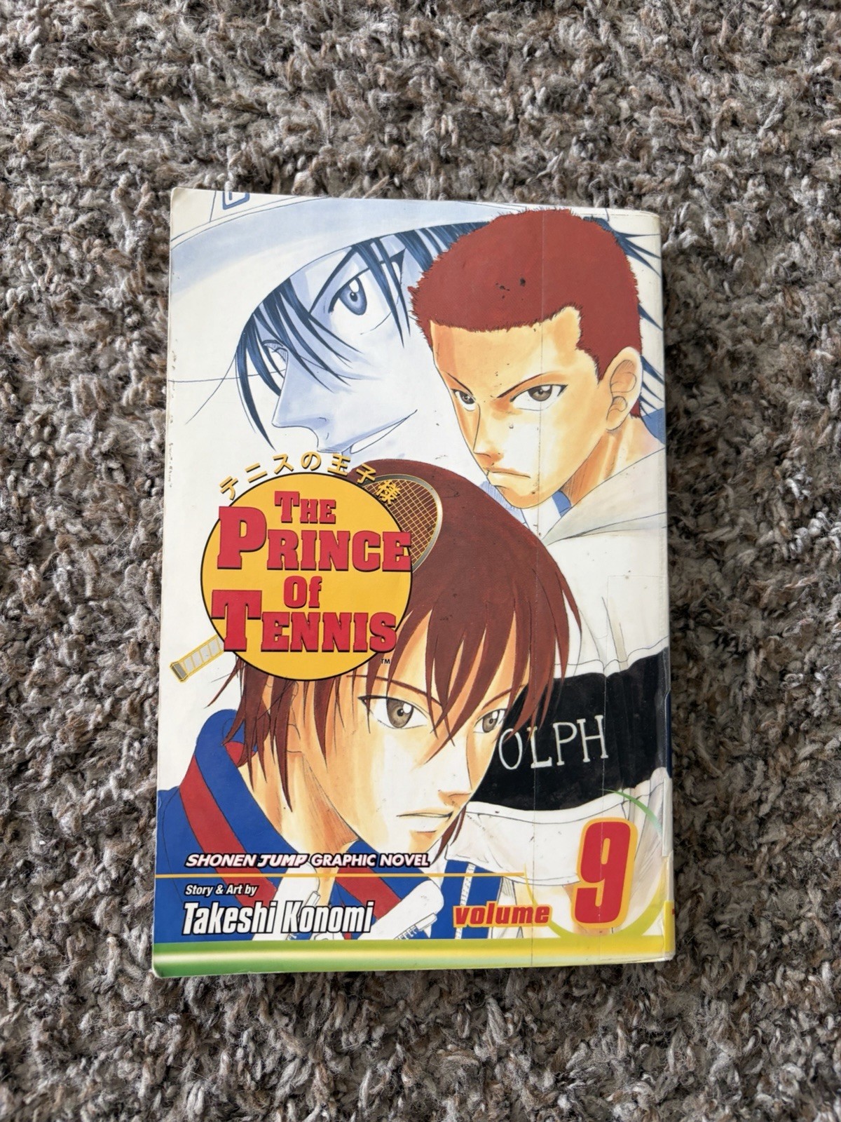 Takeshi Konomi Principe del Tennis, Vol. 9 (Copertina morbida) Libro manga Prince Of Tennis