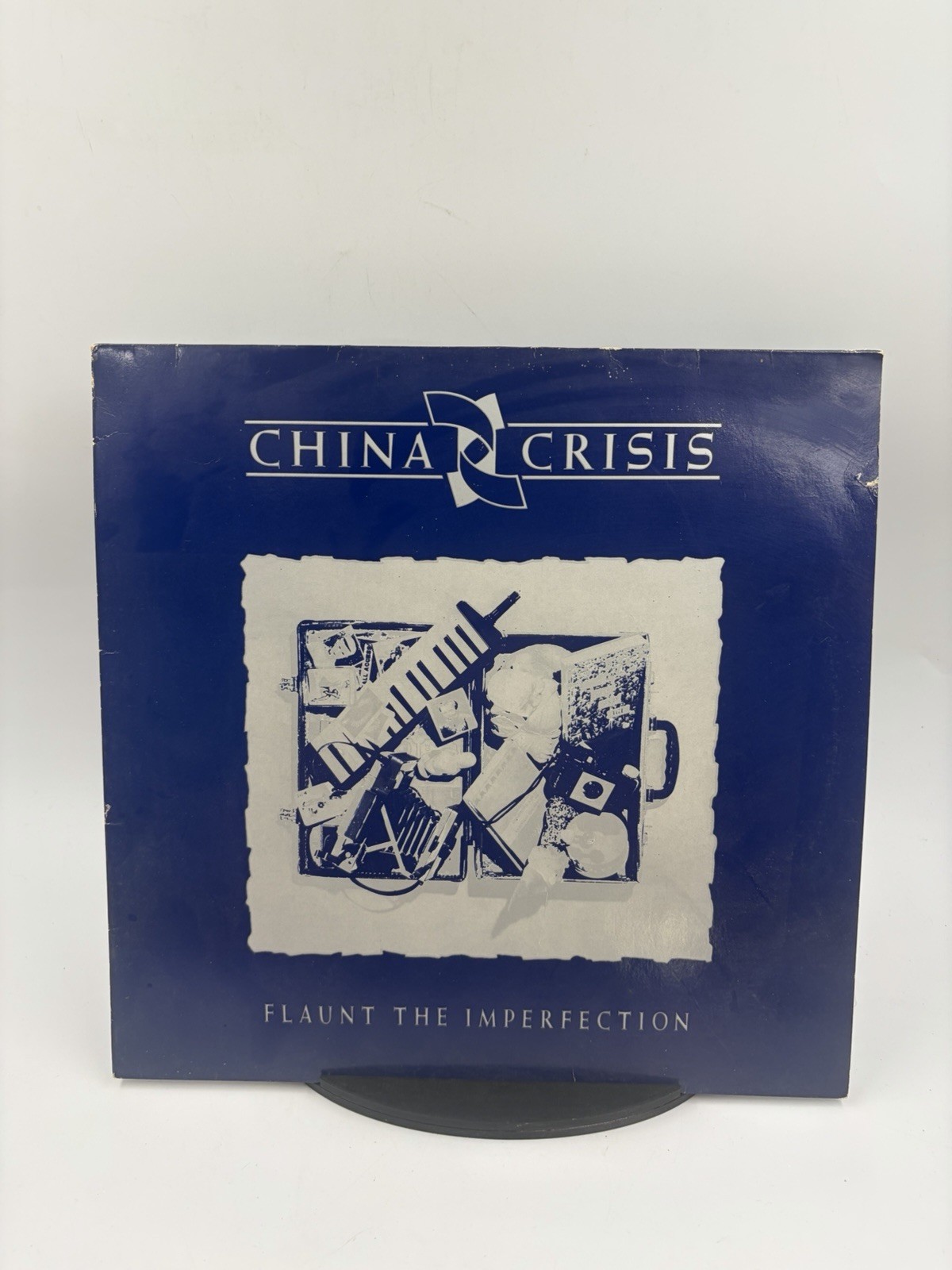 CHINA CRISIS - FLAUNT THE IMPERFECTION 1985 UK 1st VINYL LP V2342 A1/B1 VG+/VG