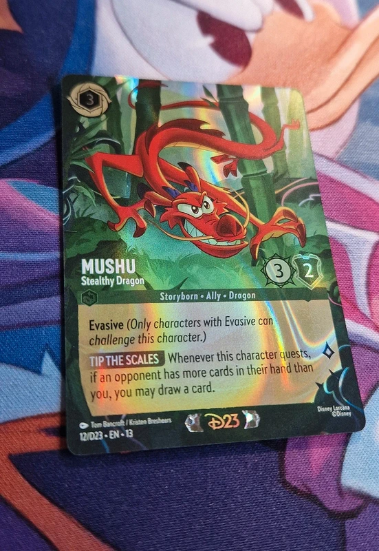 Carte Mushu - D23 - Lorcana