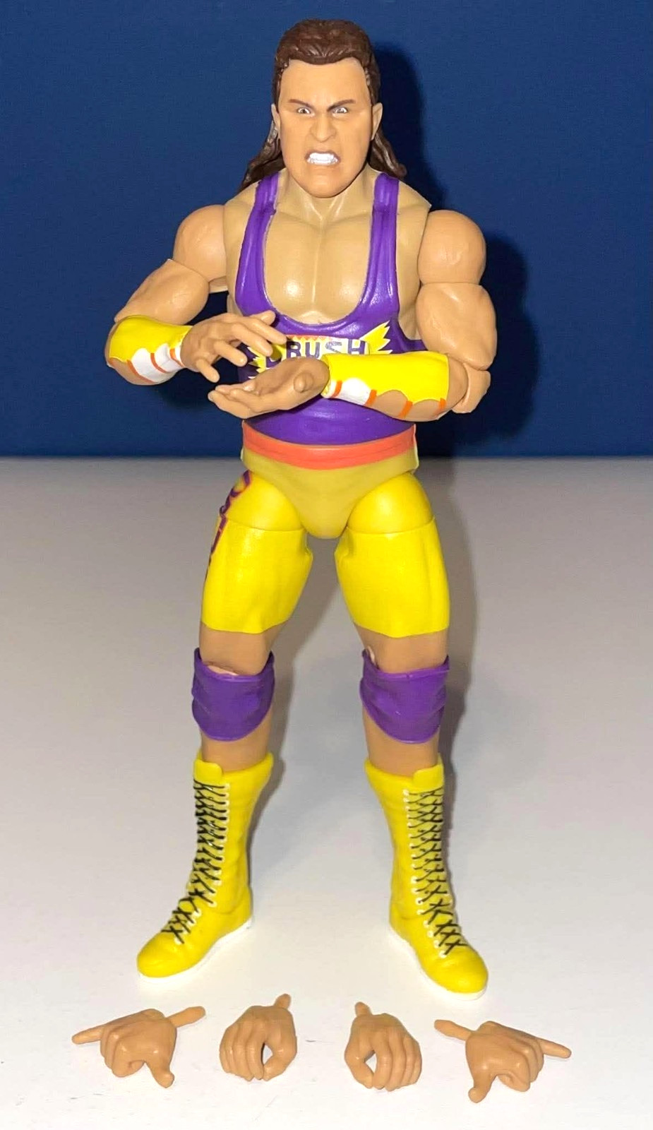 Modellino Mattel WWE Elite Legends 31 CRUSH 2026 sciolto completo Brian Adams