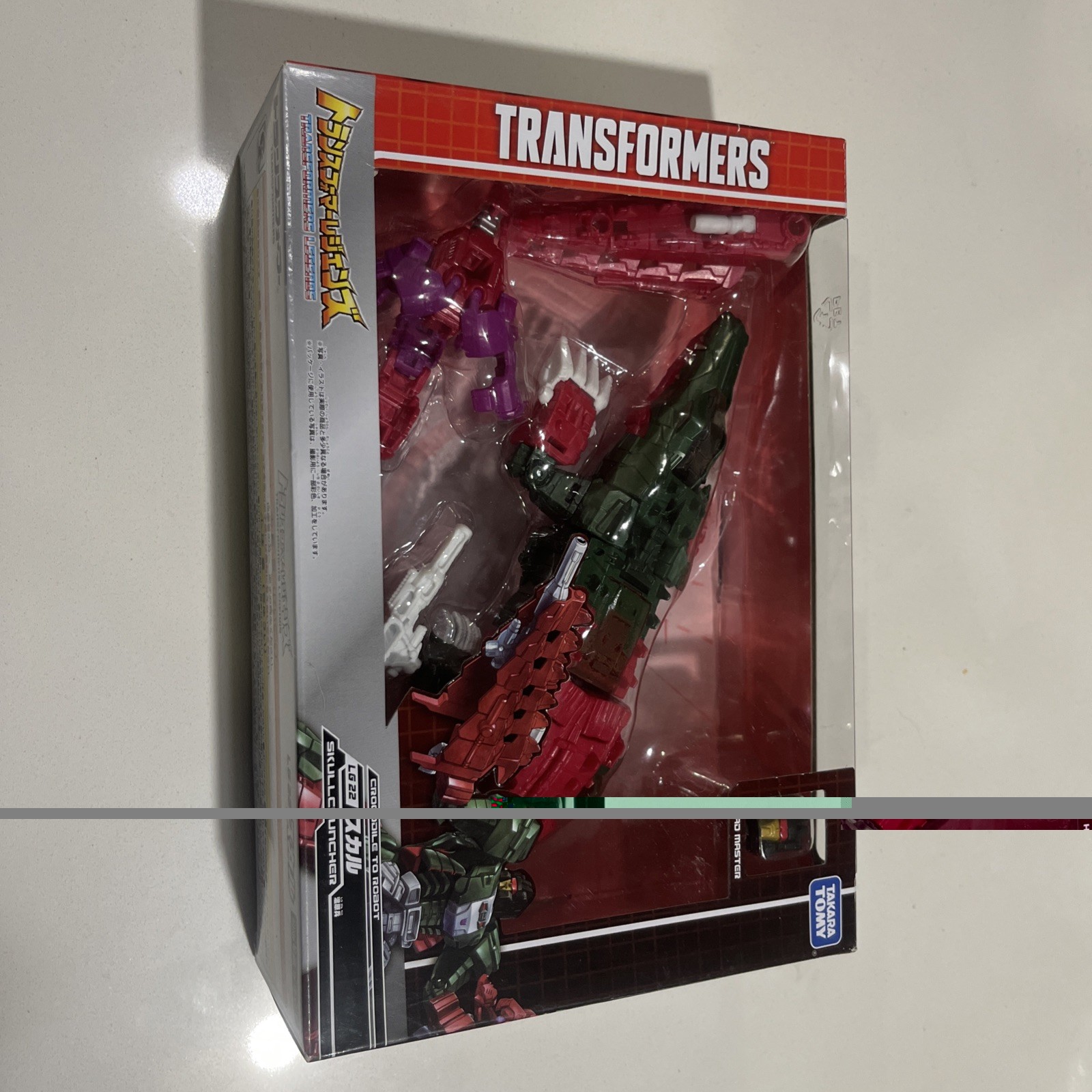 Transformers Legends LG22 Skullcruncher Skull Figure Japan Import Takara Tomy