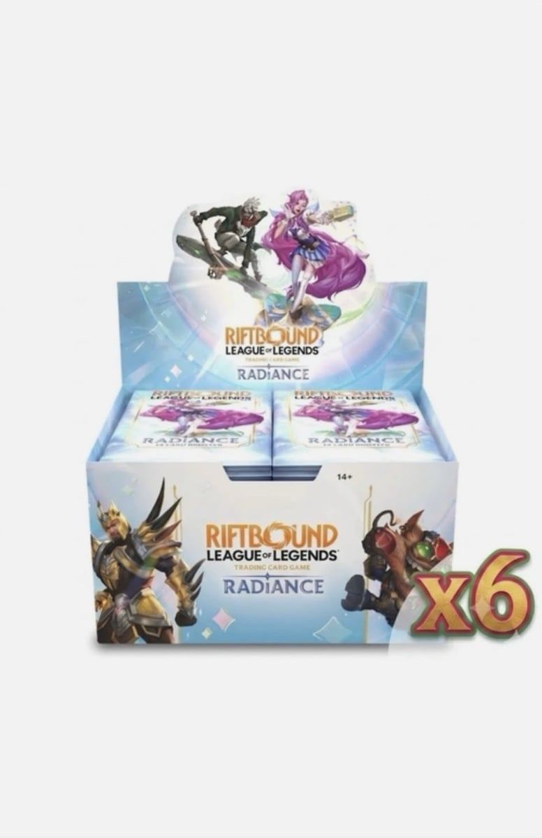 Riftbound League Of Legends ENG Radiance Box 24 Buste Prevendita 23/10