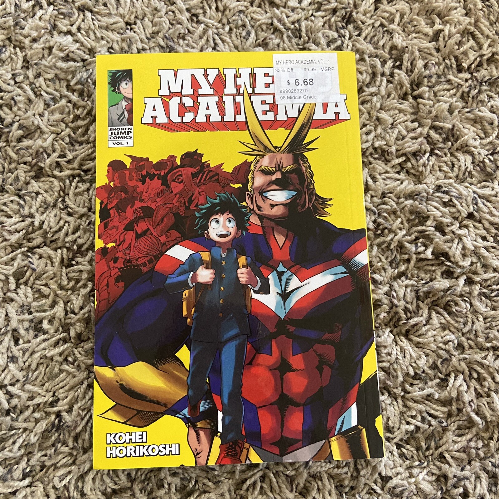 My Hero Academia, vol. Libro tascabile 1 di Horikoshi, Kohei Shonen Jump Comics