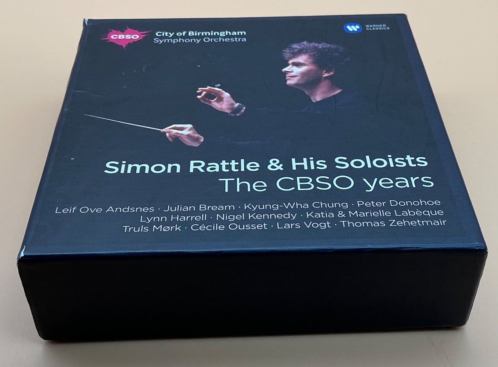 Simon Rattle: Simon Rattle & His Soloists: The CBSO Years: Warner 15 CD Box Set