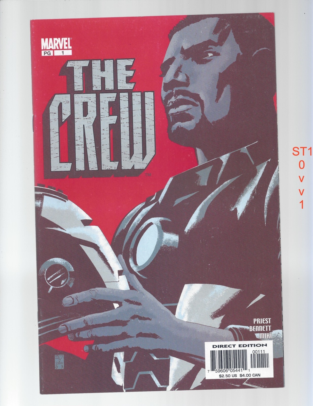 The Crew #1 Josiah X TFATWS 2003 Verità Isiah Bradley Capitan America VF
