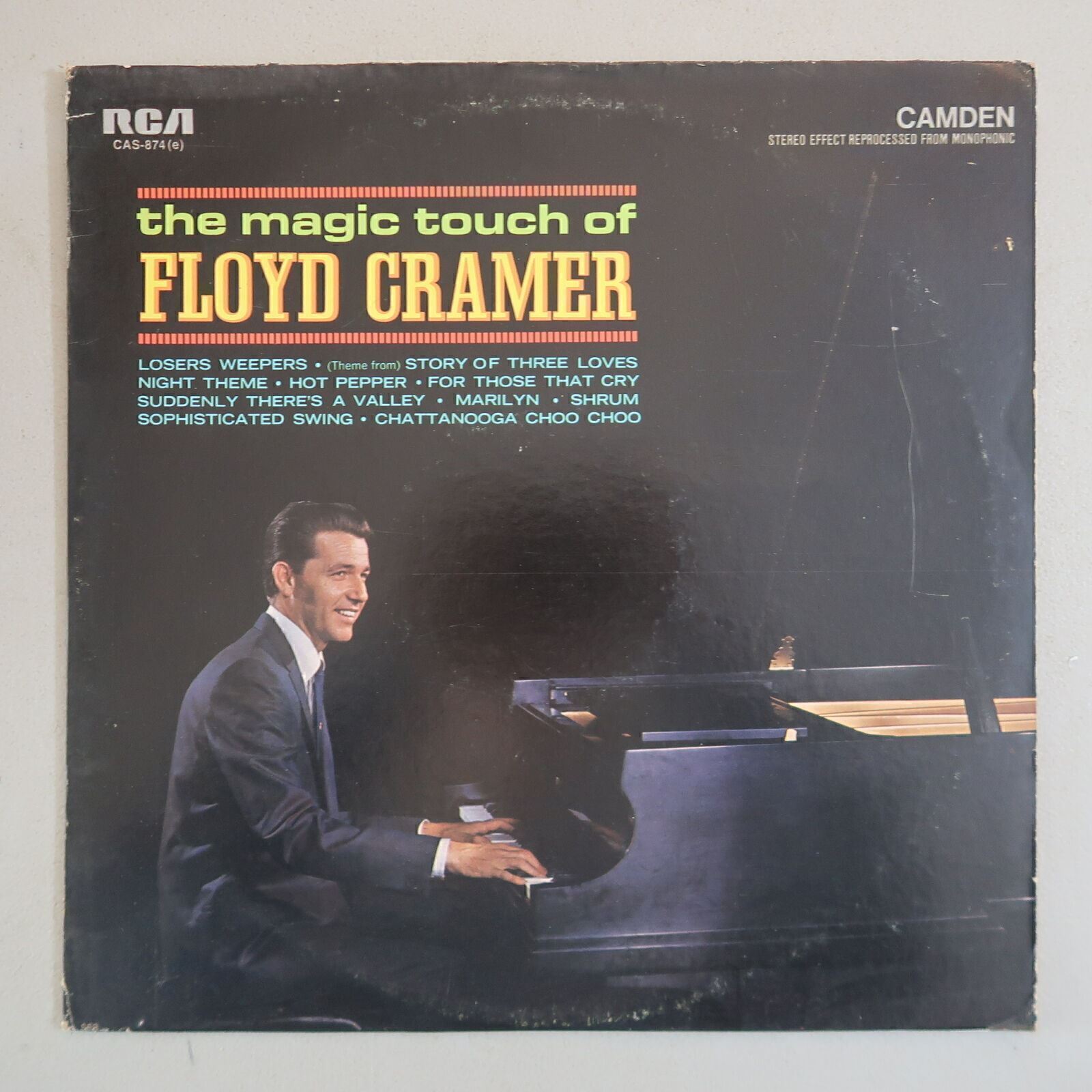 Floyd Cramer The Magic Touch of... Vinyl LP RCA VG 47