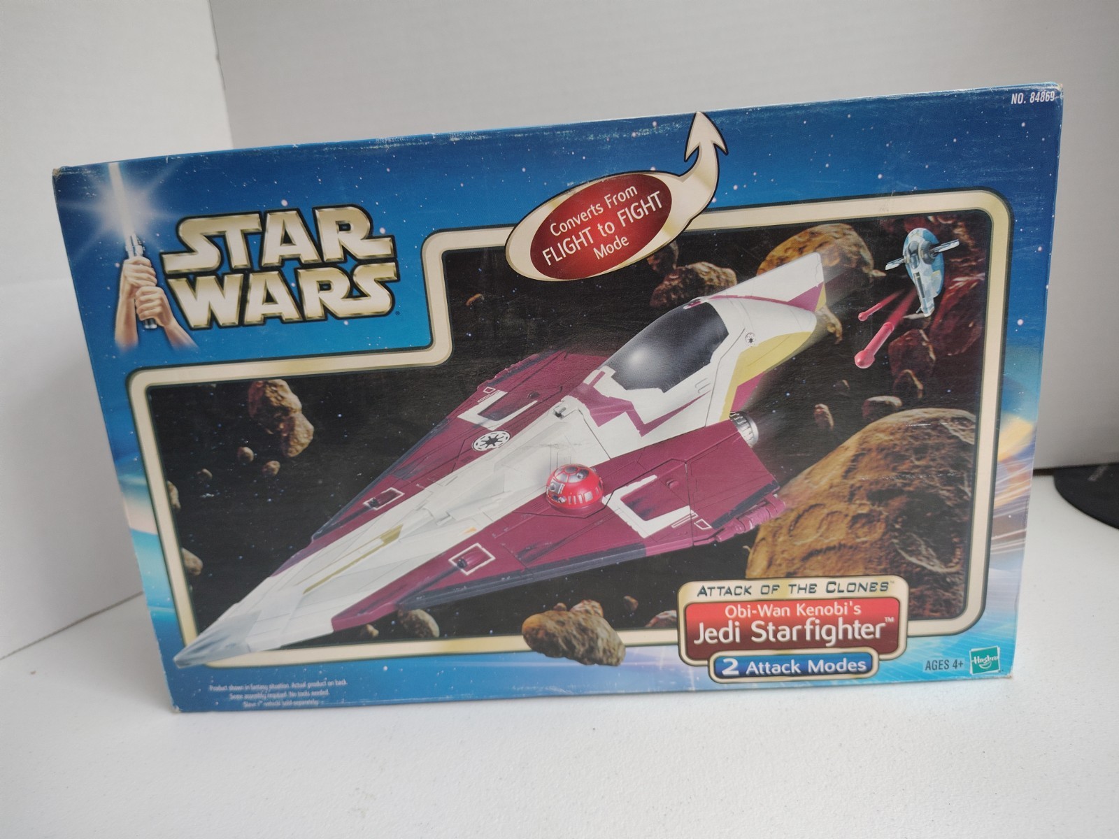 Star Wars attacco dei cloni Obi-Wan Kenobi’s Jedi starfighter