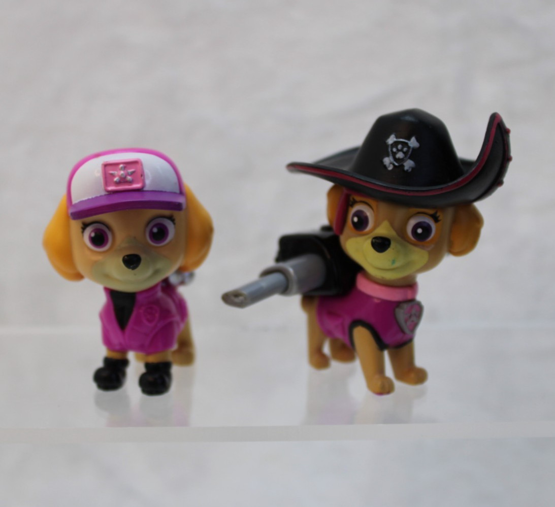 Cappello e berretto a sfera Paw Patrol Pirate Pups Skye Action Jet Pack ali bucaniere 2 pezzi