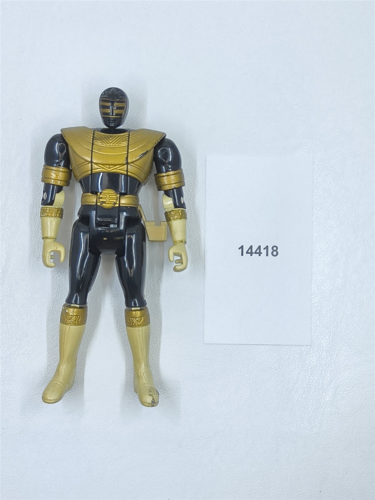 Figurina Bandai Power Rangers Zeo GOLD RANGER Auto Morphin Flip-Head 5,5" 1996