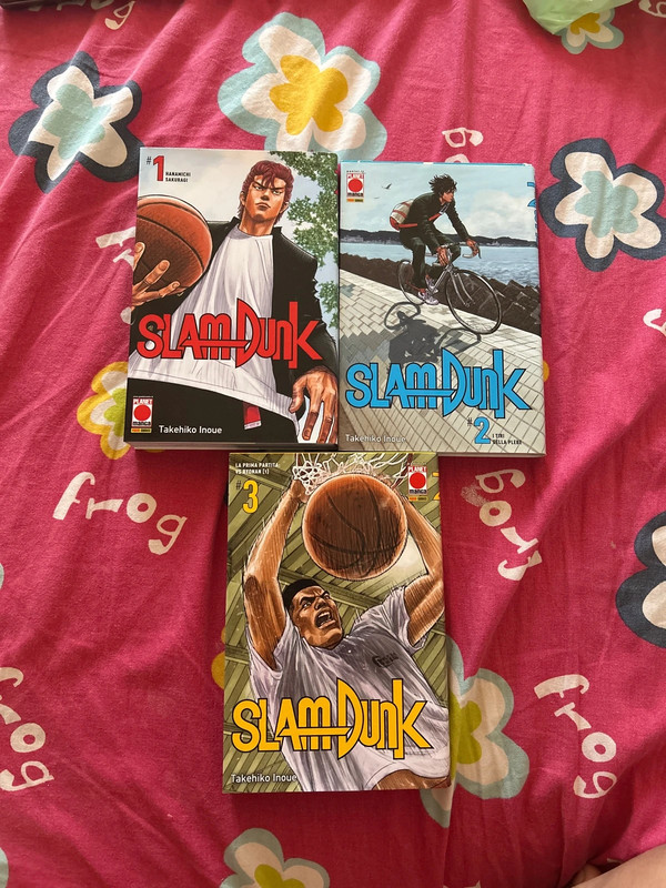 Slam dunk manga volumi 1-3