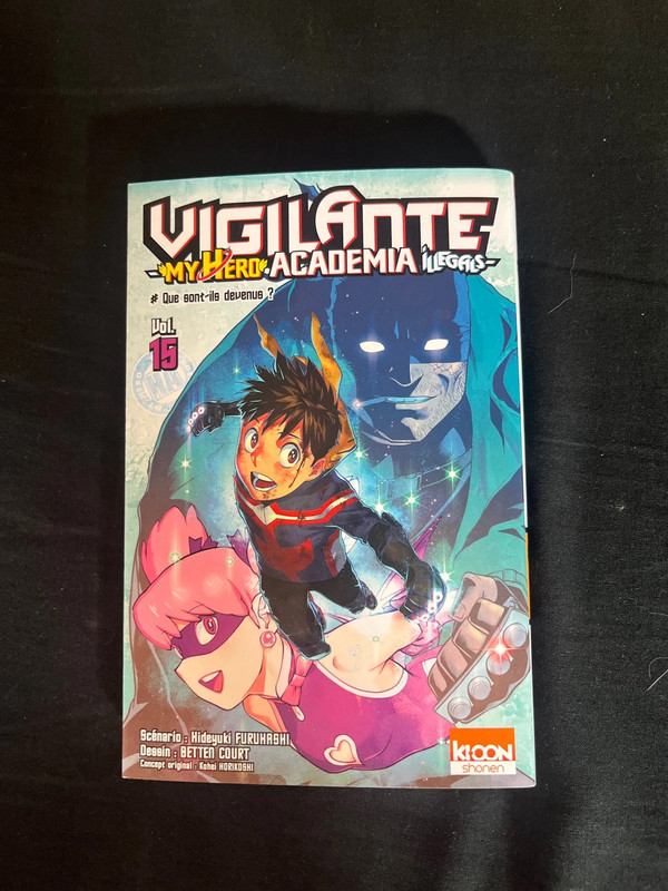 manga my hero academia vigilante
