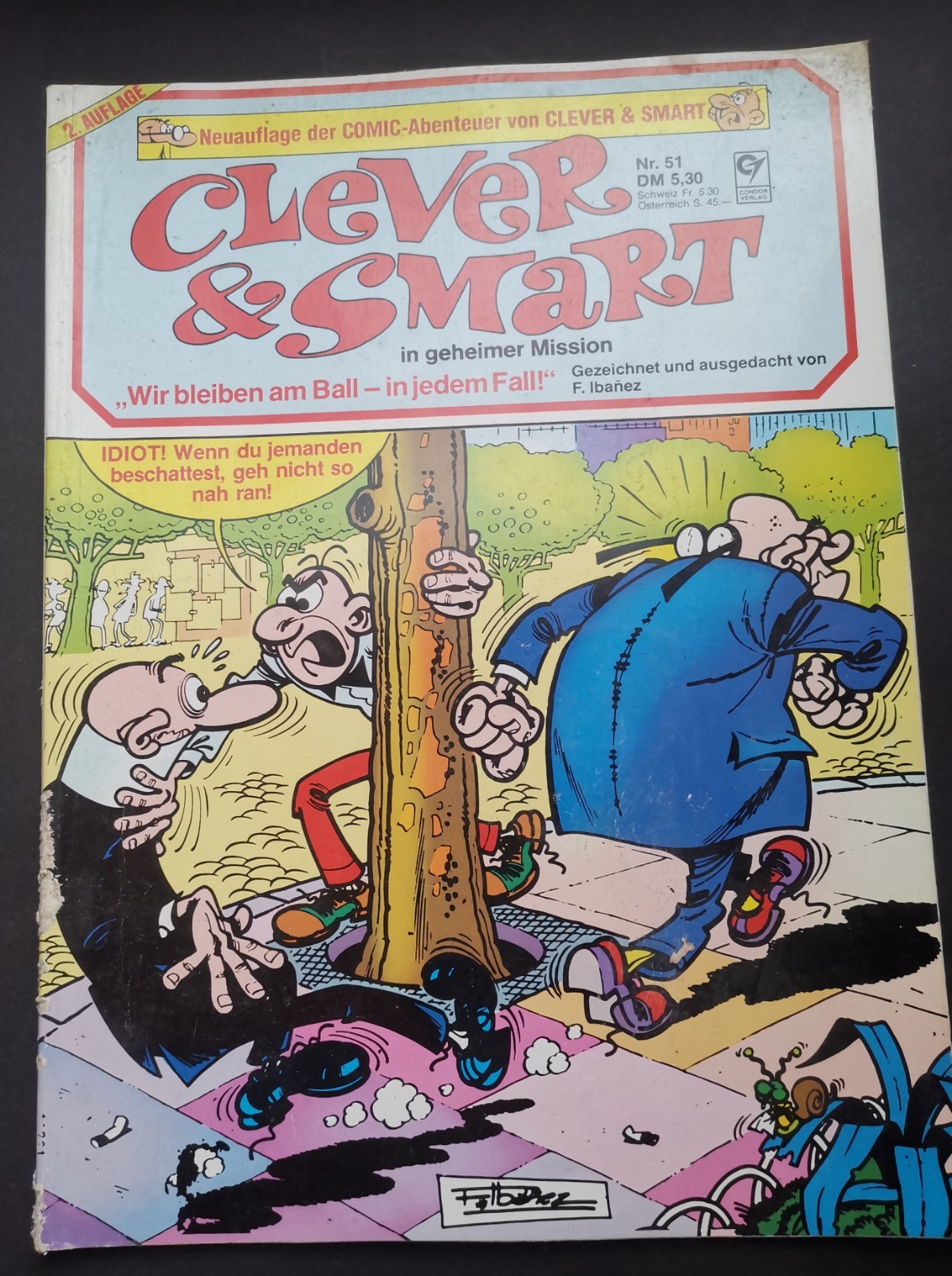 Rivista di fumetti Clever & Smart Restiamo al ballo