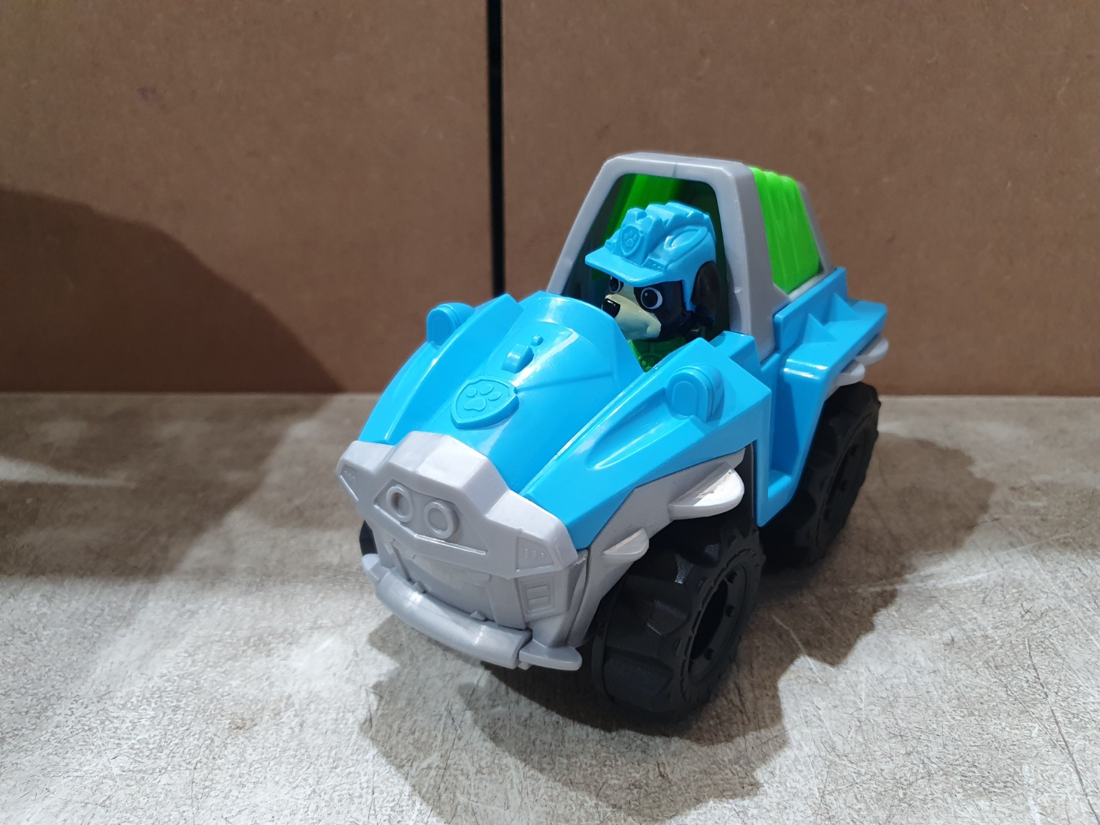 Spin Master Paw Patrol Rex Veicolo di Soccorso Giocattolo con Figura da Collezione per Bambini