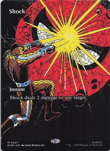 Shock (senza confini) Mythic Marvel Universe Eterno-Legale Regolare