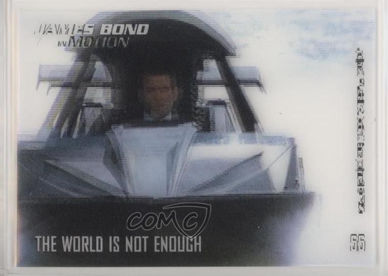 2008 Rittenhouse Bond: In Motion Il mondo non basta James Bond #55 b6s