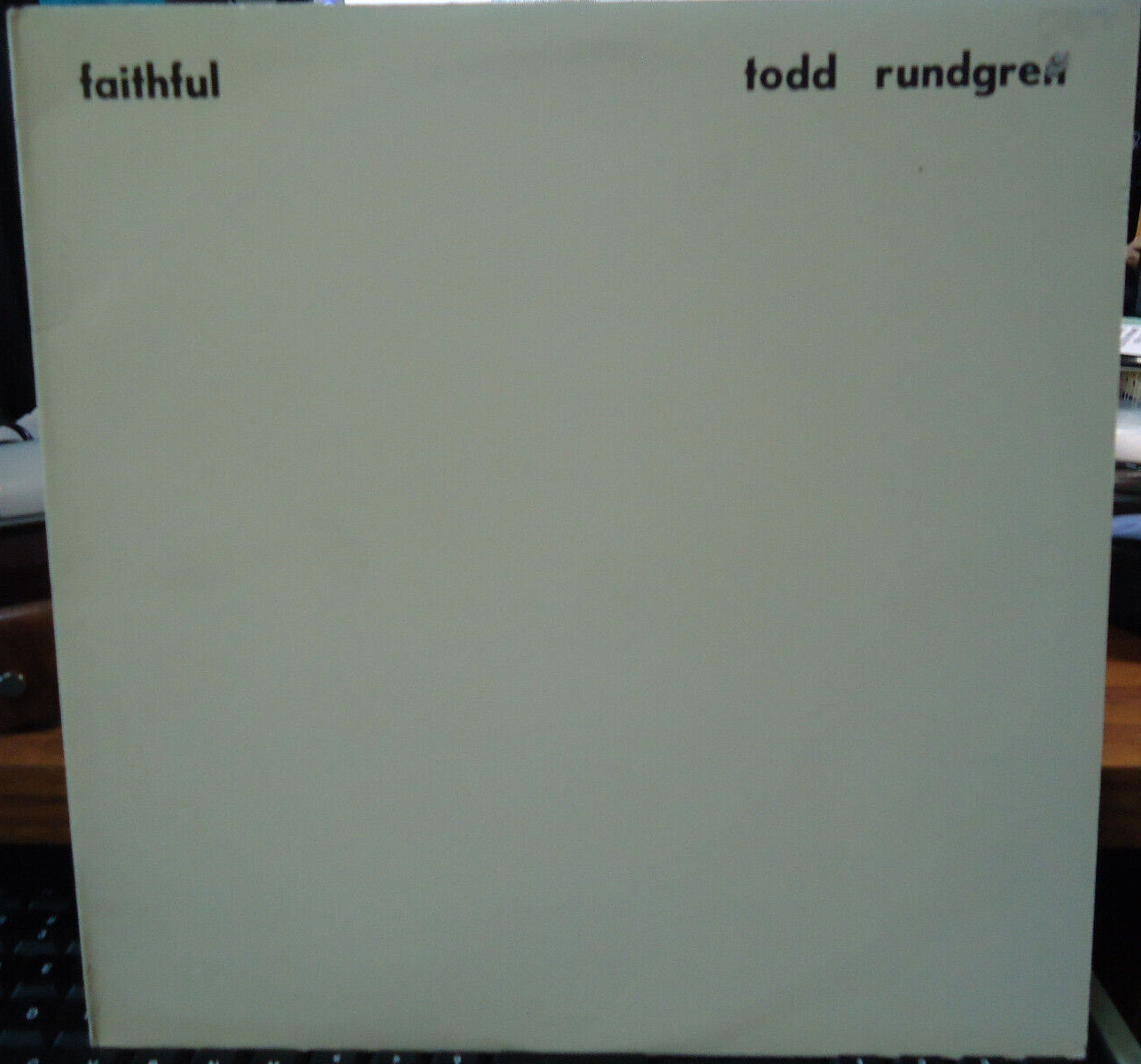 TODD RUNDGREN ~ Faithful ~ Vinyl LP  in Canada 1979