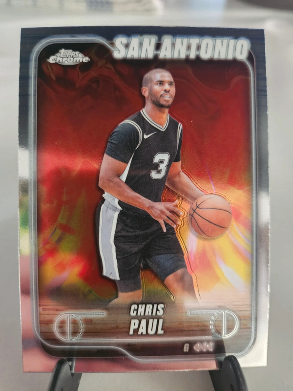 Carte NBA Topps Chrome 2024-25