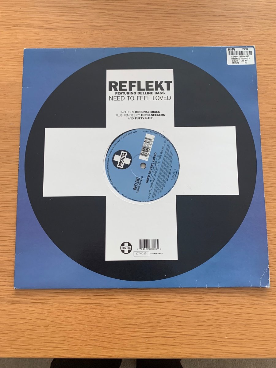 Need To Feel Loved - Reflekt. 12” Vinyl Single.