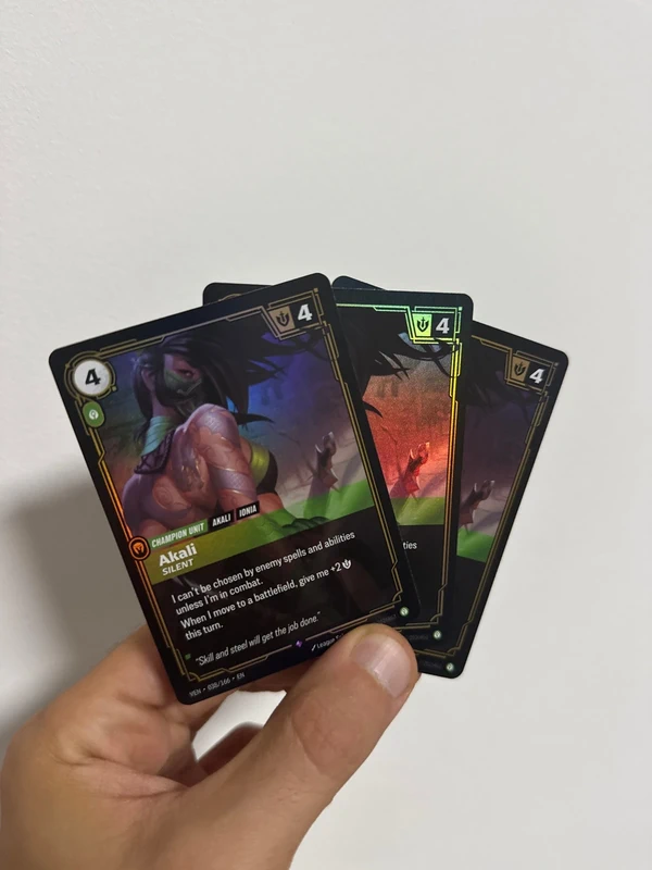 Akali silent vendetta playset Riftbound