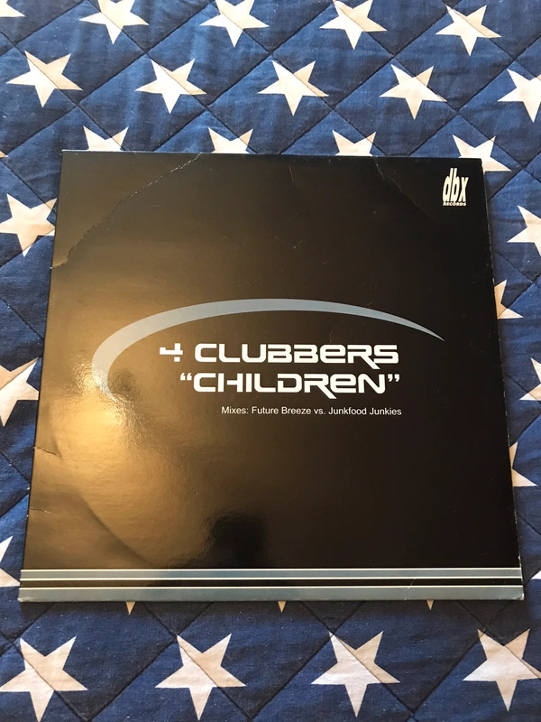 Lp Vinile 4 Clubbers Children DBX Rec. Raro da collezione