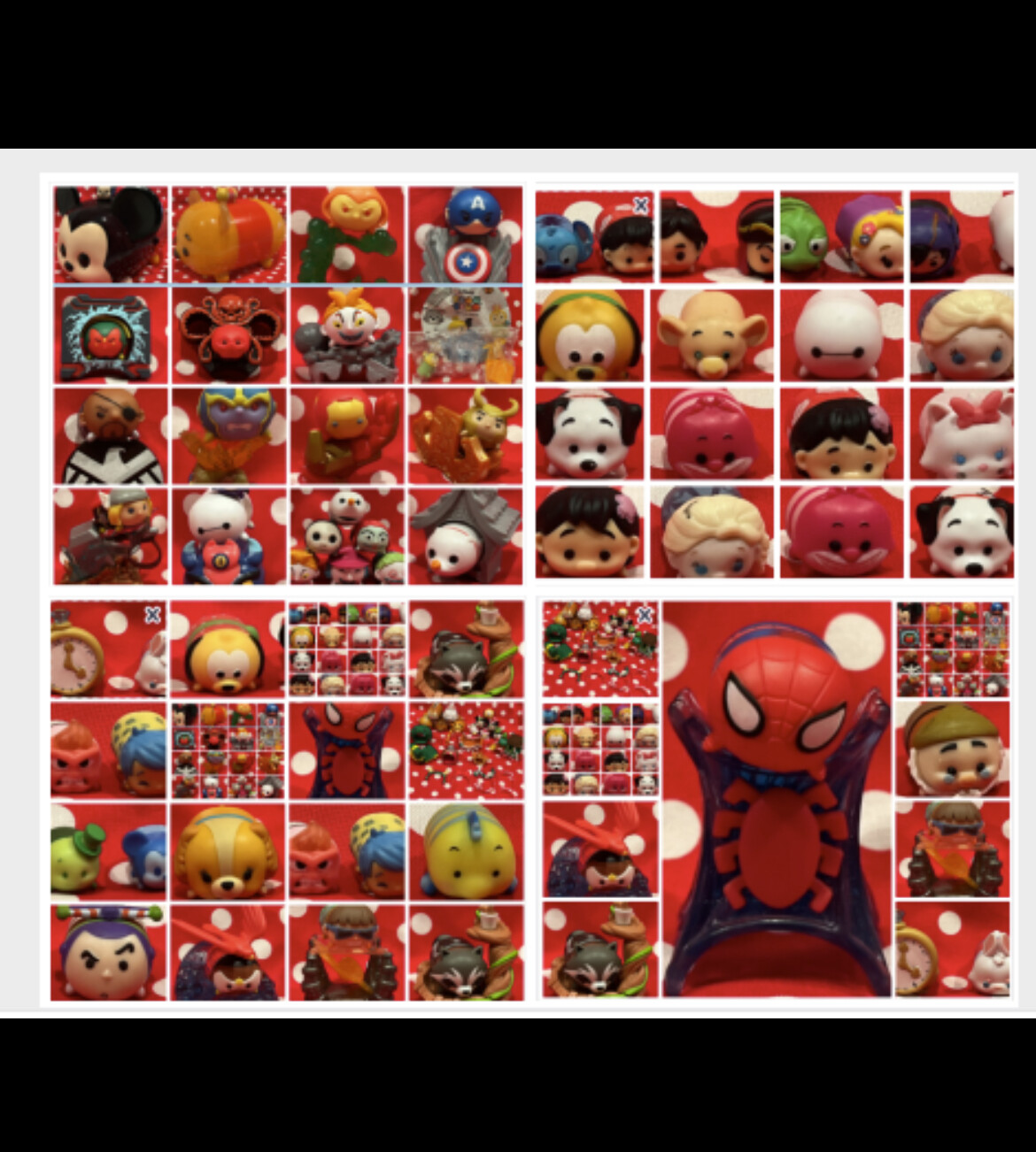 Tsum Tsum Vinyl Figure Set Series  3 4 Mystery Pack Seasonal Special Christmas +