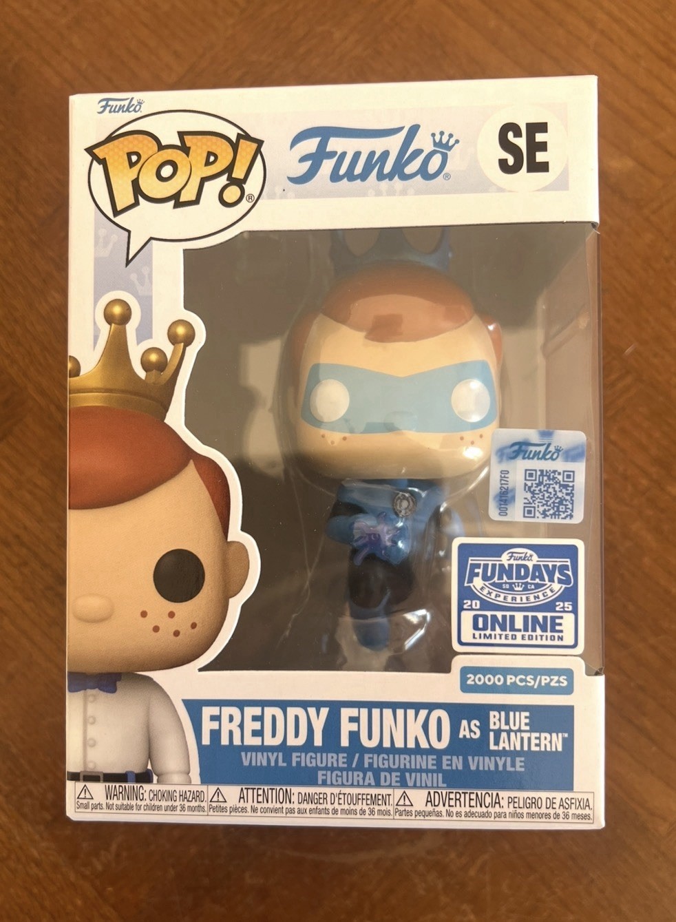 Funko Pop! Freddy Funko Lanterna Blu DC Vinyle Fundays 2025 Ed. limitata 2000