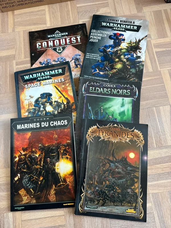 Lot warhammer livres et autres