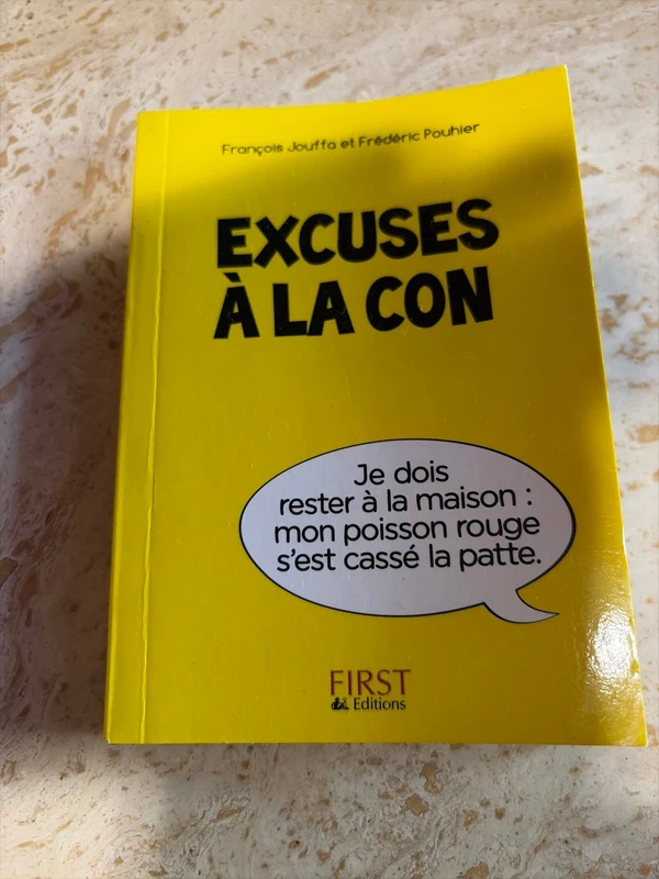 Excuse à la con François Jouffa et Frédéric Pothier