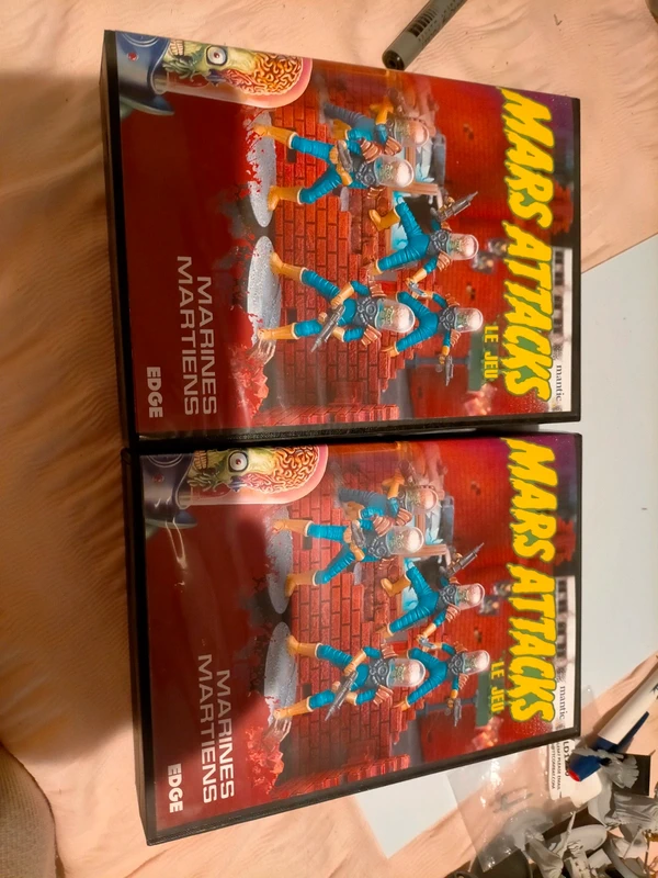 2x boîte de 5 marines martiens