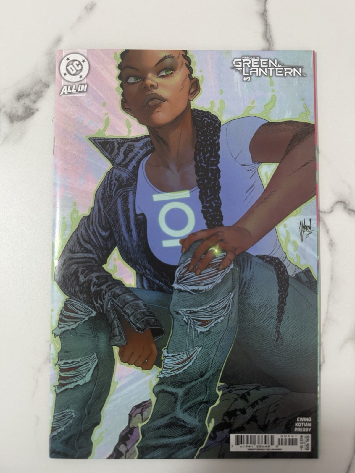 Absolute Green Lantern #9 March Variant Cover NM