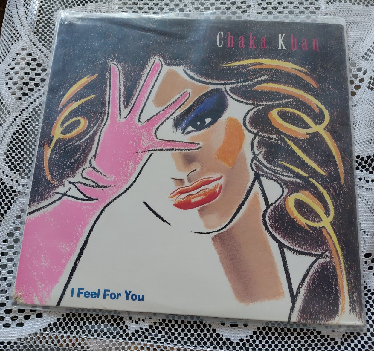 1984 Chaka Khan: I Feel For You 12"  1-25162 R&B Funk Pop Hip Hop